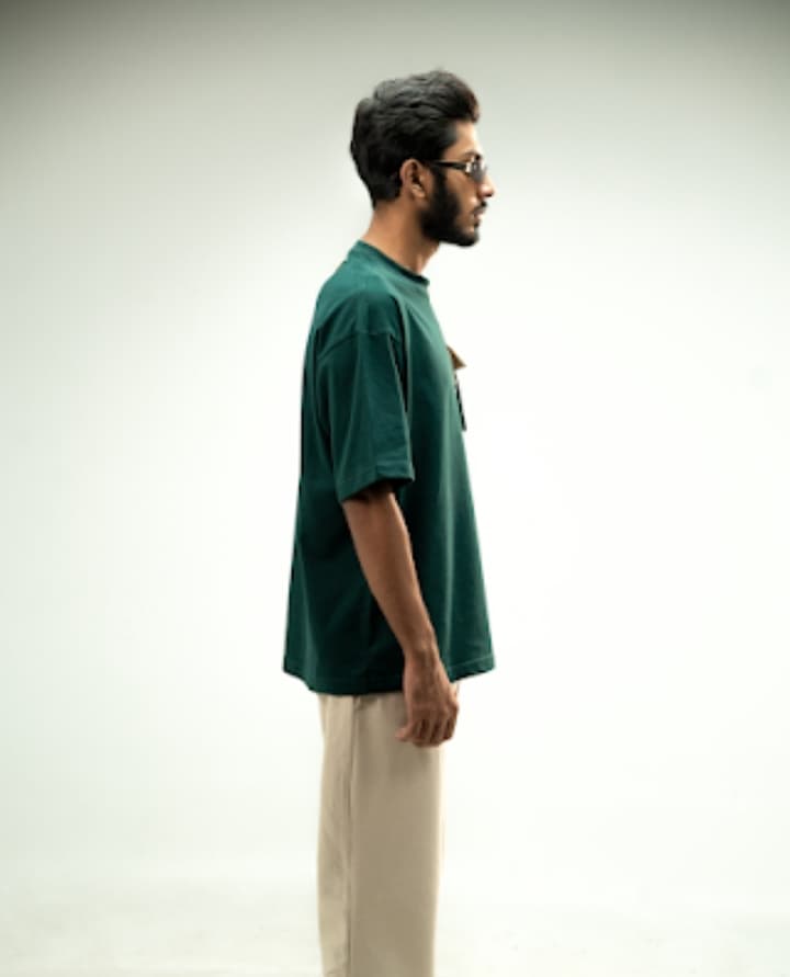 Forest Green Utility Pocket T-shirt